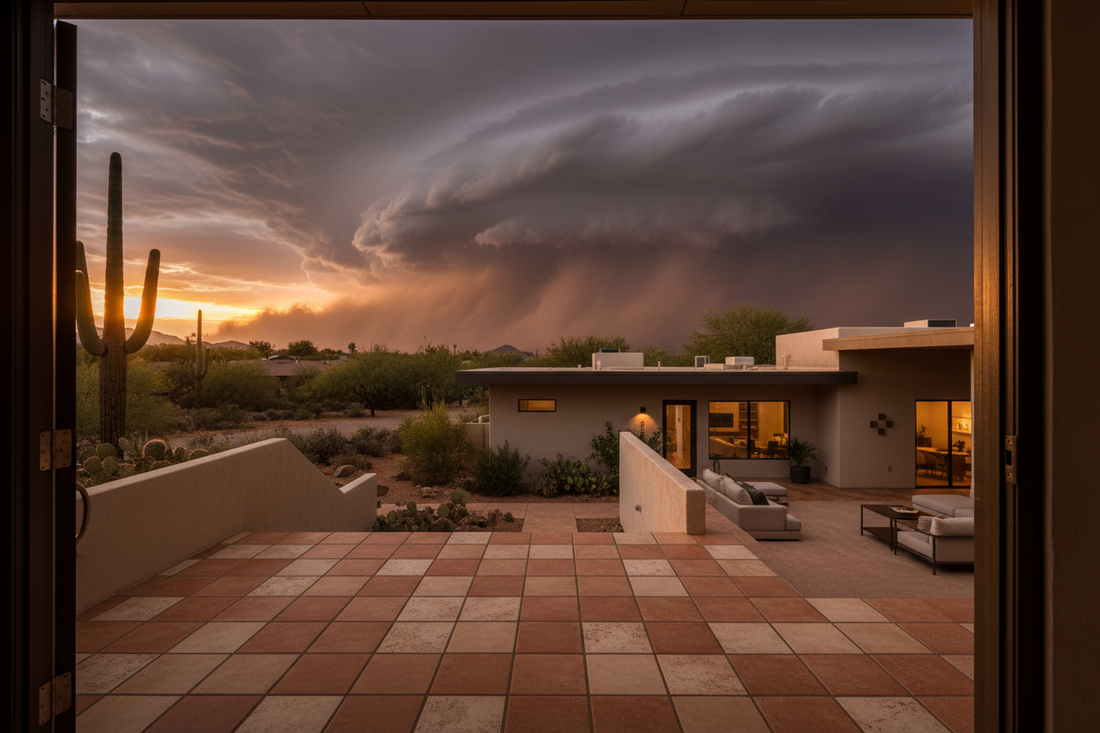 Monsoon Season Prep: Protecting Your Floors and Dryer Vents in Arizona