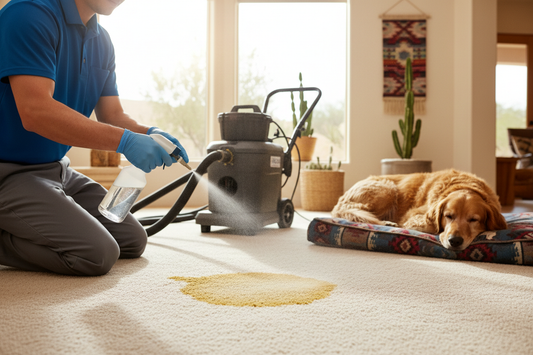 Pet Stains & Odors: Why Professional Cleaning Makes All the Difference