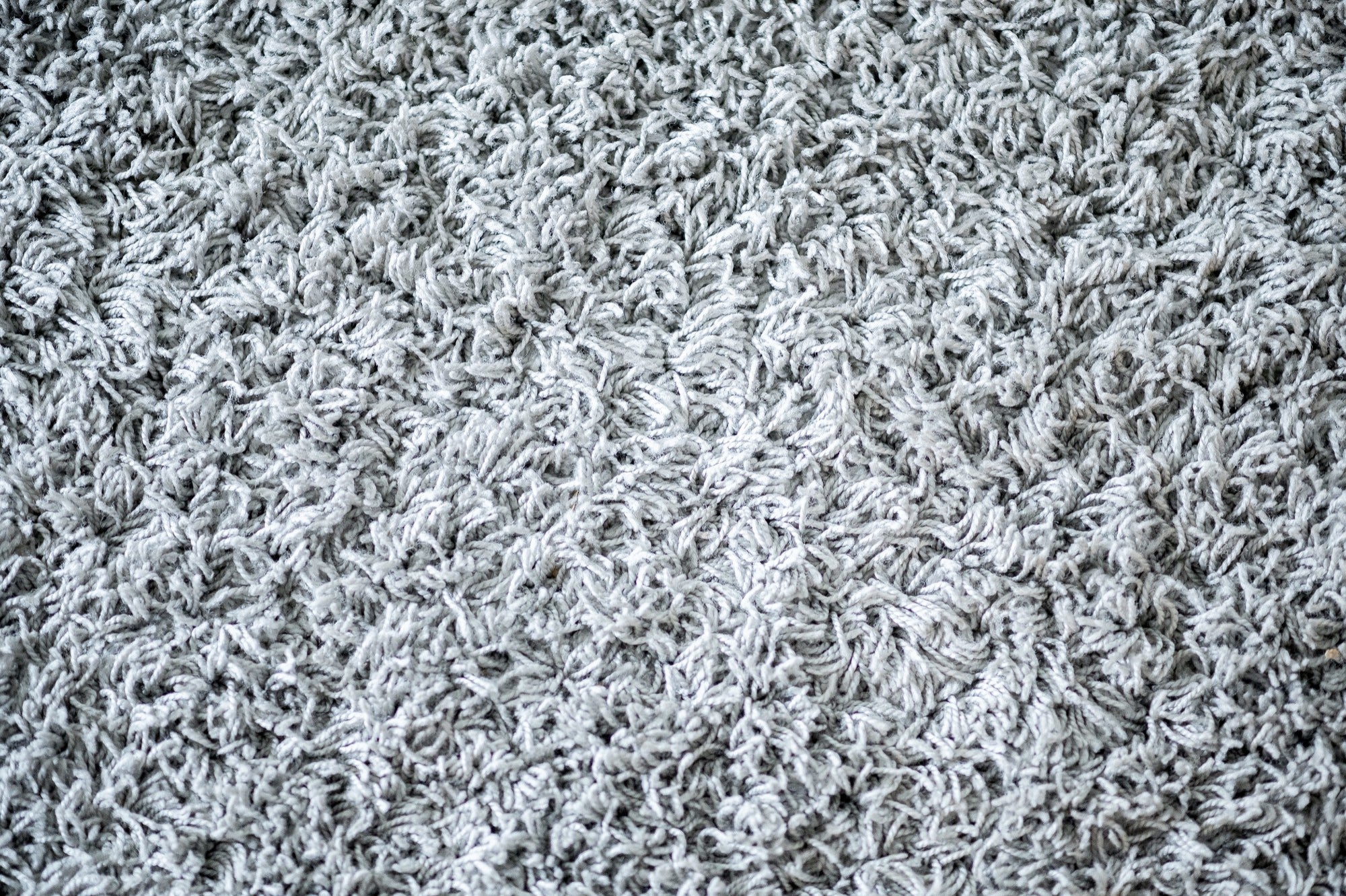 clean grey carpet