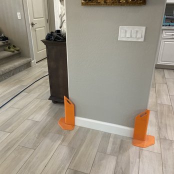 Tile floor cleaning in Gilbert living room